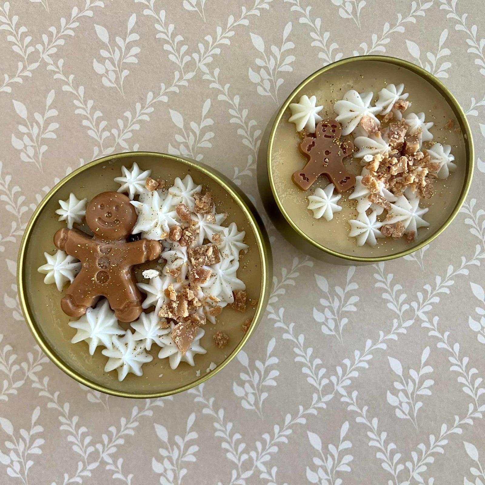 Chandelles festives de Noël - Le Renard Noir (fabriquées au Québec)