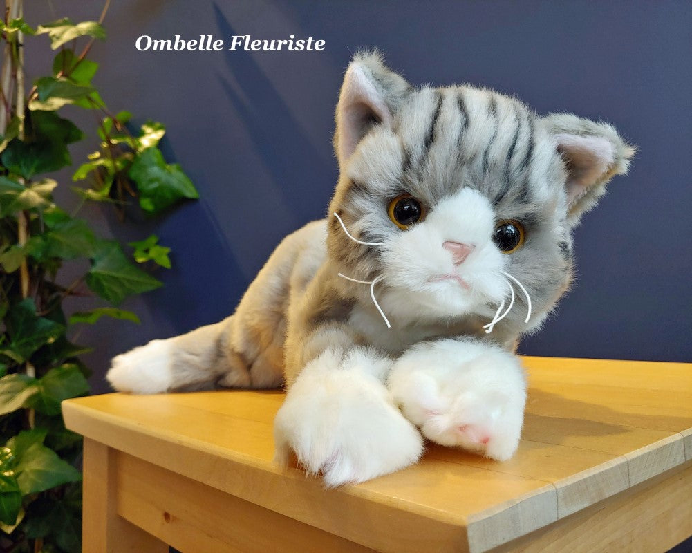 Peluche de chat pour cadeau de naissance