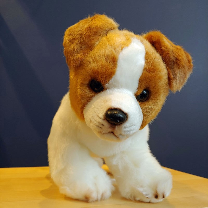 Peluche de petit chien jack russel