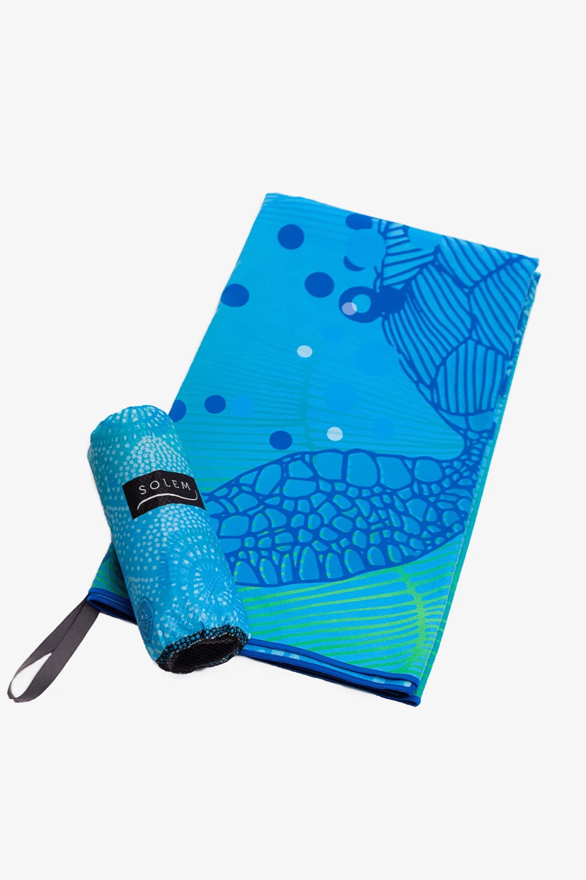 Serviette de plage - Les tortues de mer - Grandeur XL - Avec sac de transport