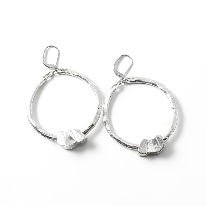 Anne-Marie Chagnon - Boucles d'oreilles Portofino - Étain - 462440