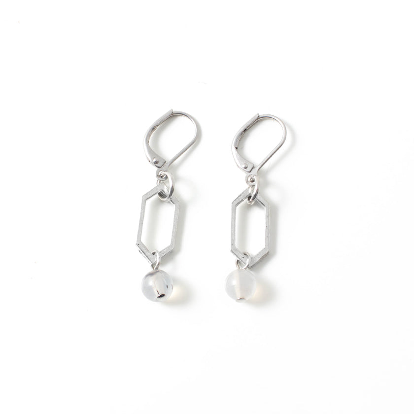 Anne-Marie Chagnon - Boucles d'oreilles Capri - Étain & Agathe - 525841