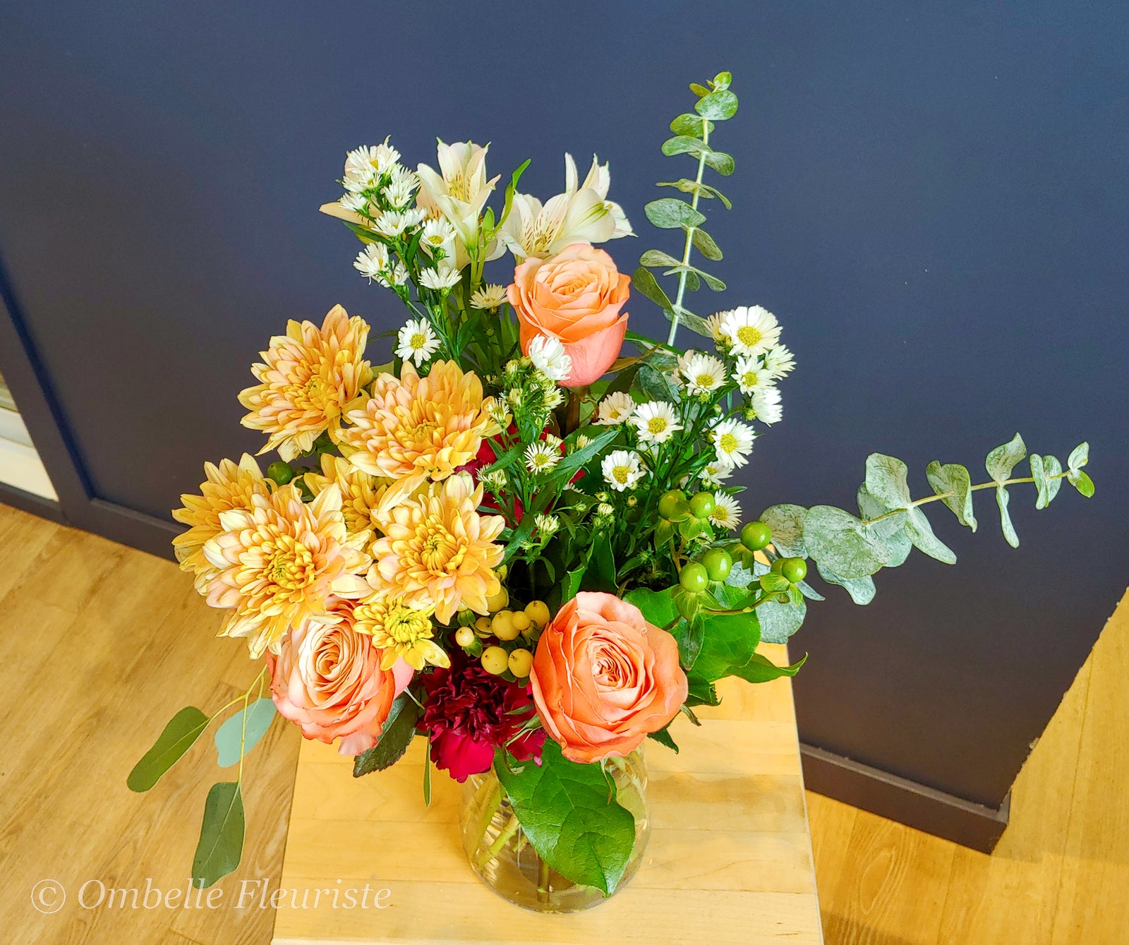 Ombelle Fleuriste - Bouquet de fleurs - Clémence - BOU-1054