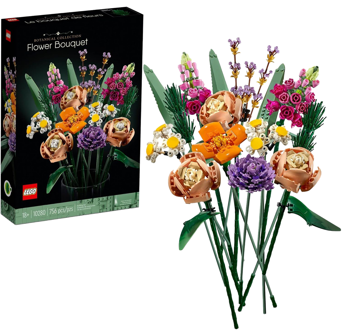 Lego - Bouquet de fleurs - 10280 - Devant de la boîte