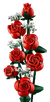 Vue rapprochée du bouquet de roses - Lego 10328
