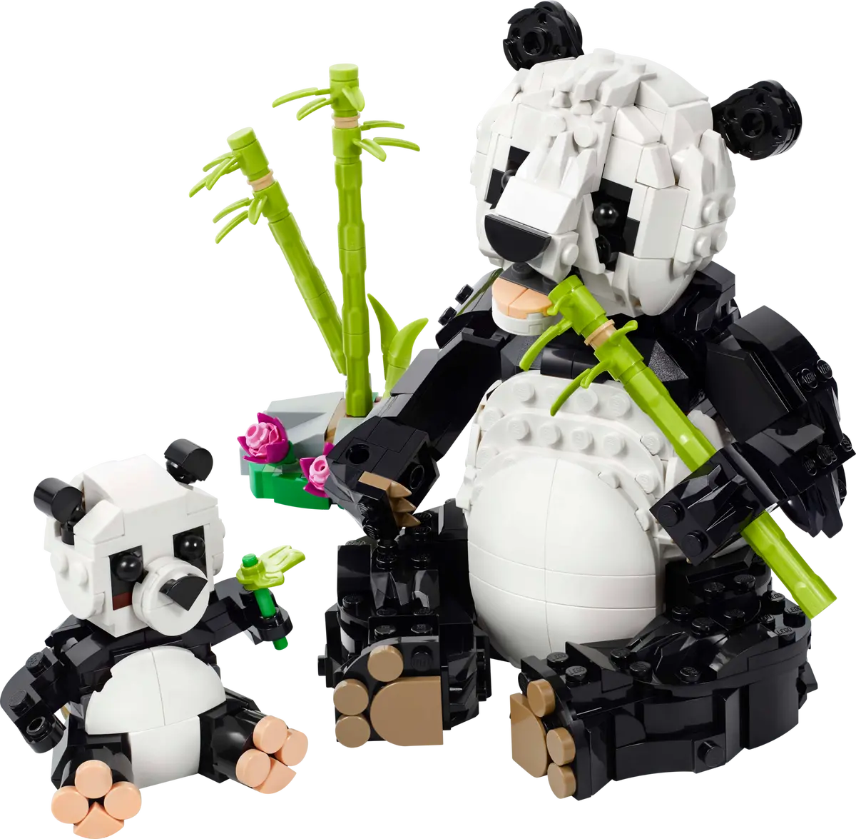 Lego - La famille de pandas
