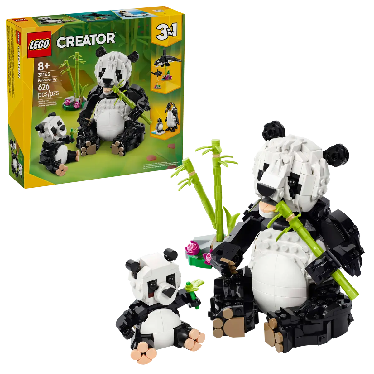 Lego - La famille de pandas