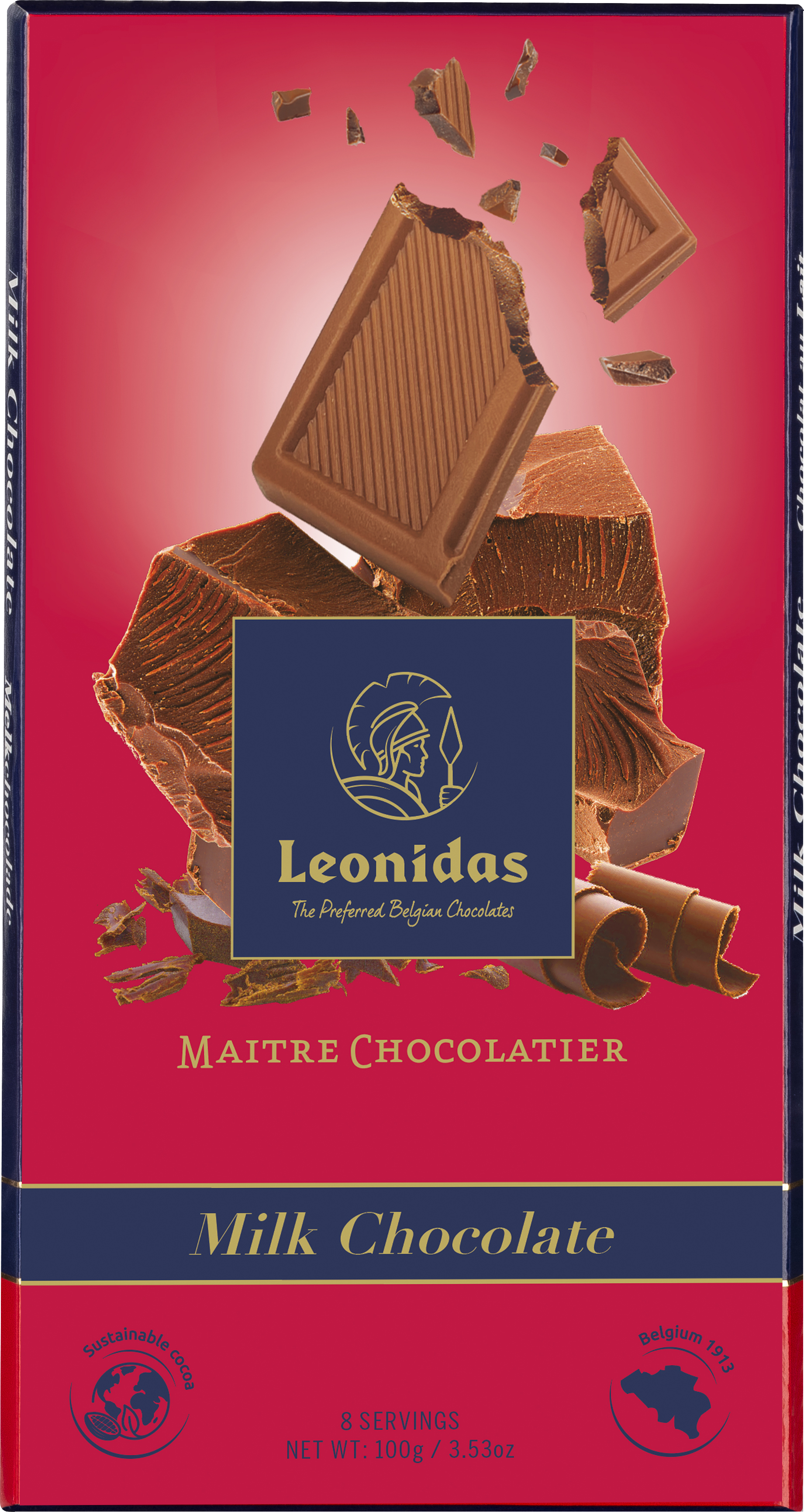 Tablette Lait 100g Leonidas