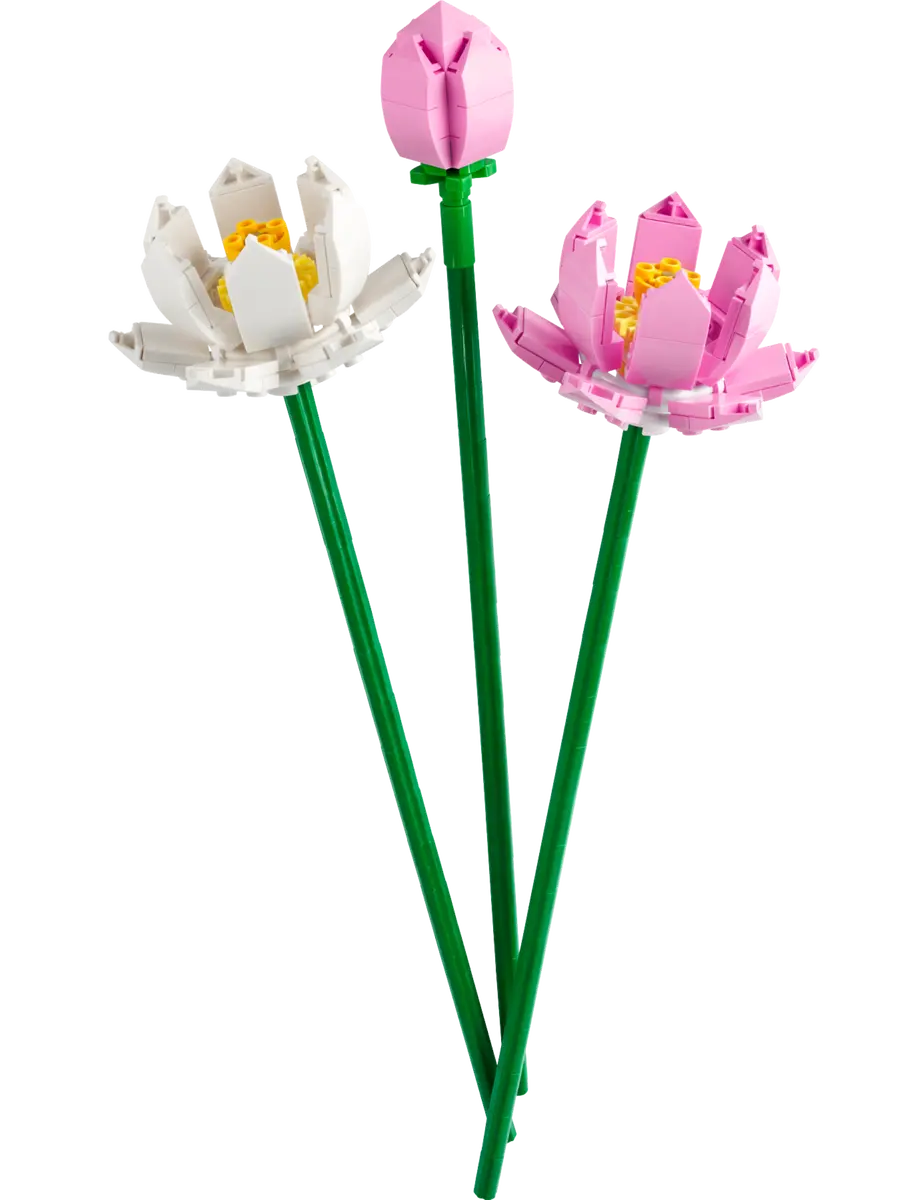 Lego - Fleurs de lotus - Bouquet monté