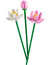 Lego - Fleurs de lotus - Bouquet monté