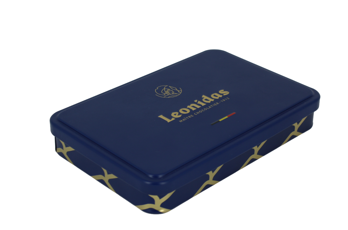 Coffret Métallique Bleu Léonidas - Pralines assorties