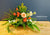 Arrangement Funéraire Urne Rosettes Or