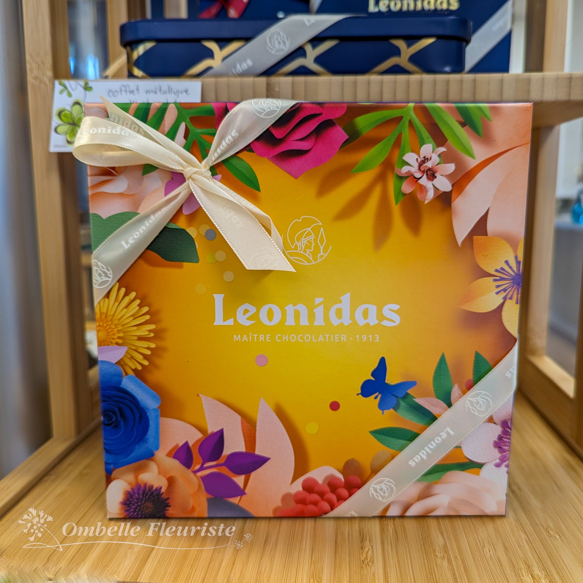 Boîte de chocolats estivale - 16 morceaux Leonidas