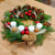 Couronne de Noël de l'atelier floral