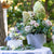 Gâteau de mariage poétique pastel