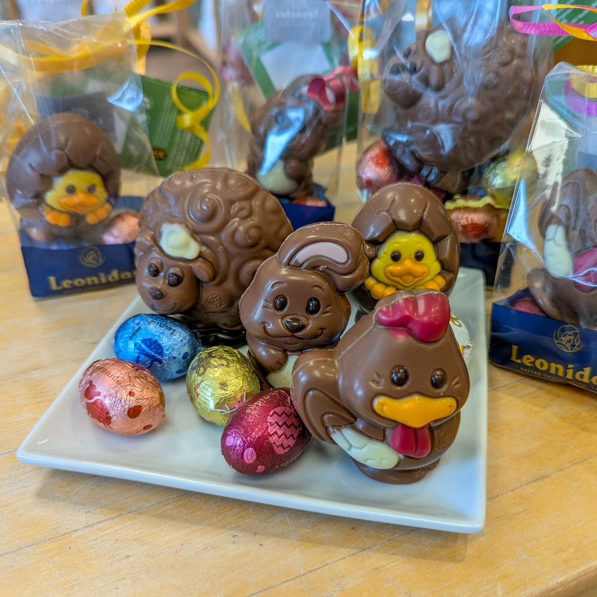 Figurines de Pâques Leonidas