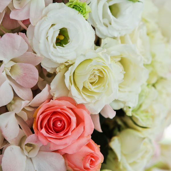 Les fleurs de son mariage