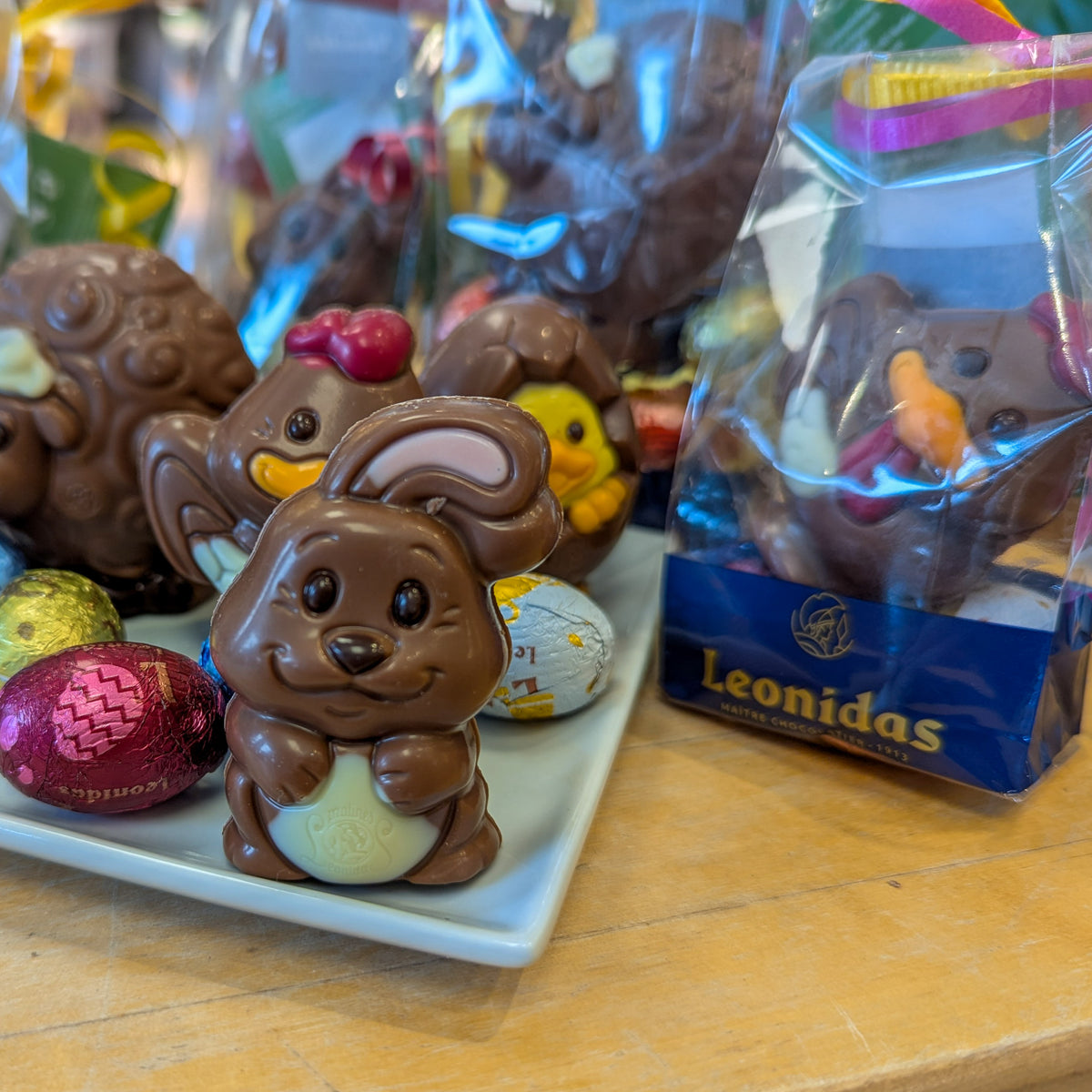 Figurines de Pâques Leonidas