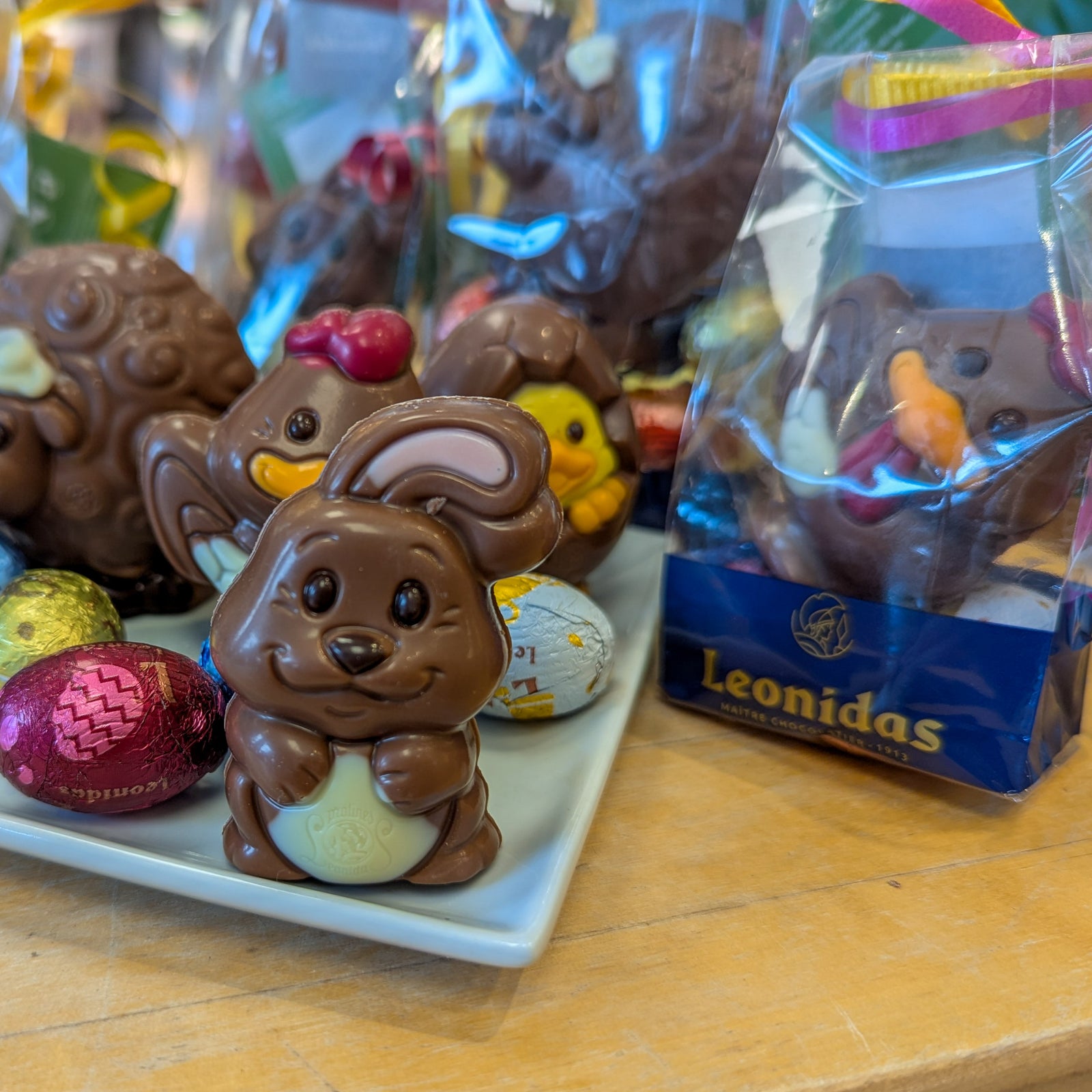 Figurines de Pâques Leonidas