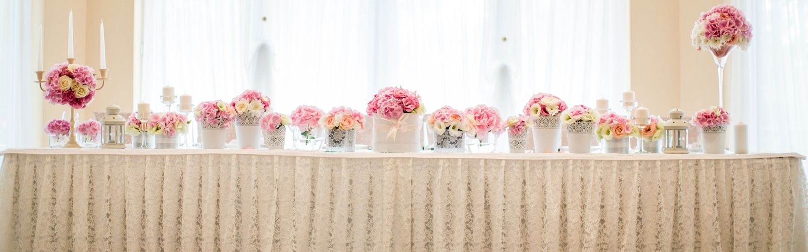 Décoration de table pour mariage