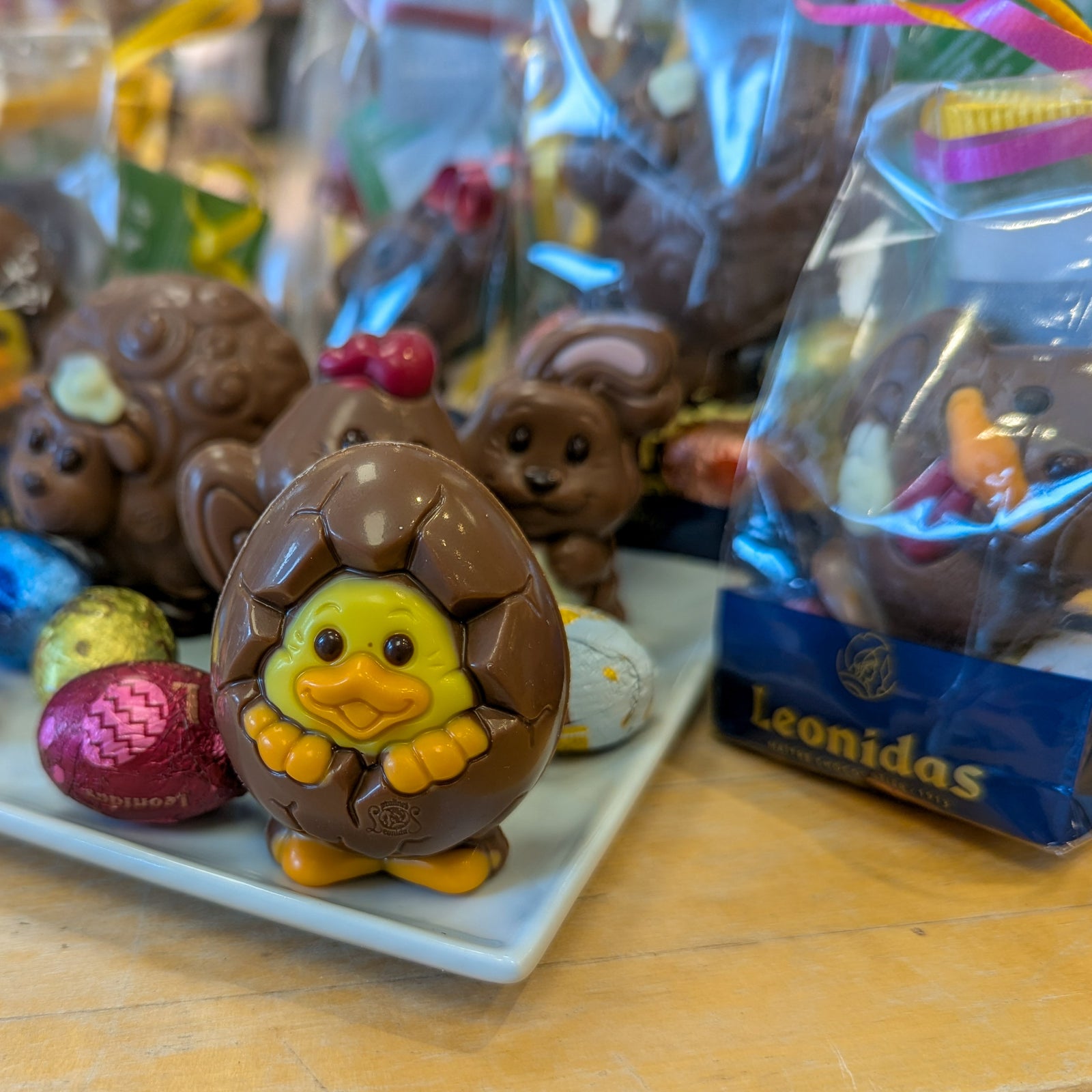 Figurines de Pâques Leonidas