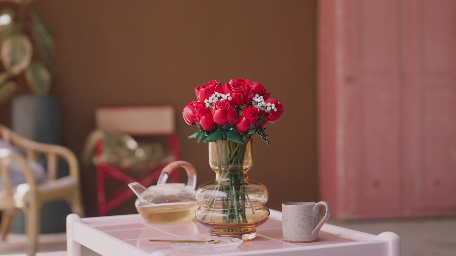 Vidéo du bouquet de roses - Lego 10328