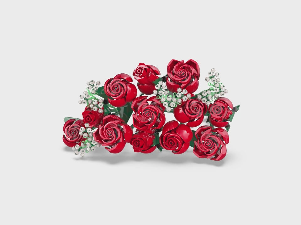 Vidéo 360 du bouquet de roses - Lego 10328