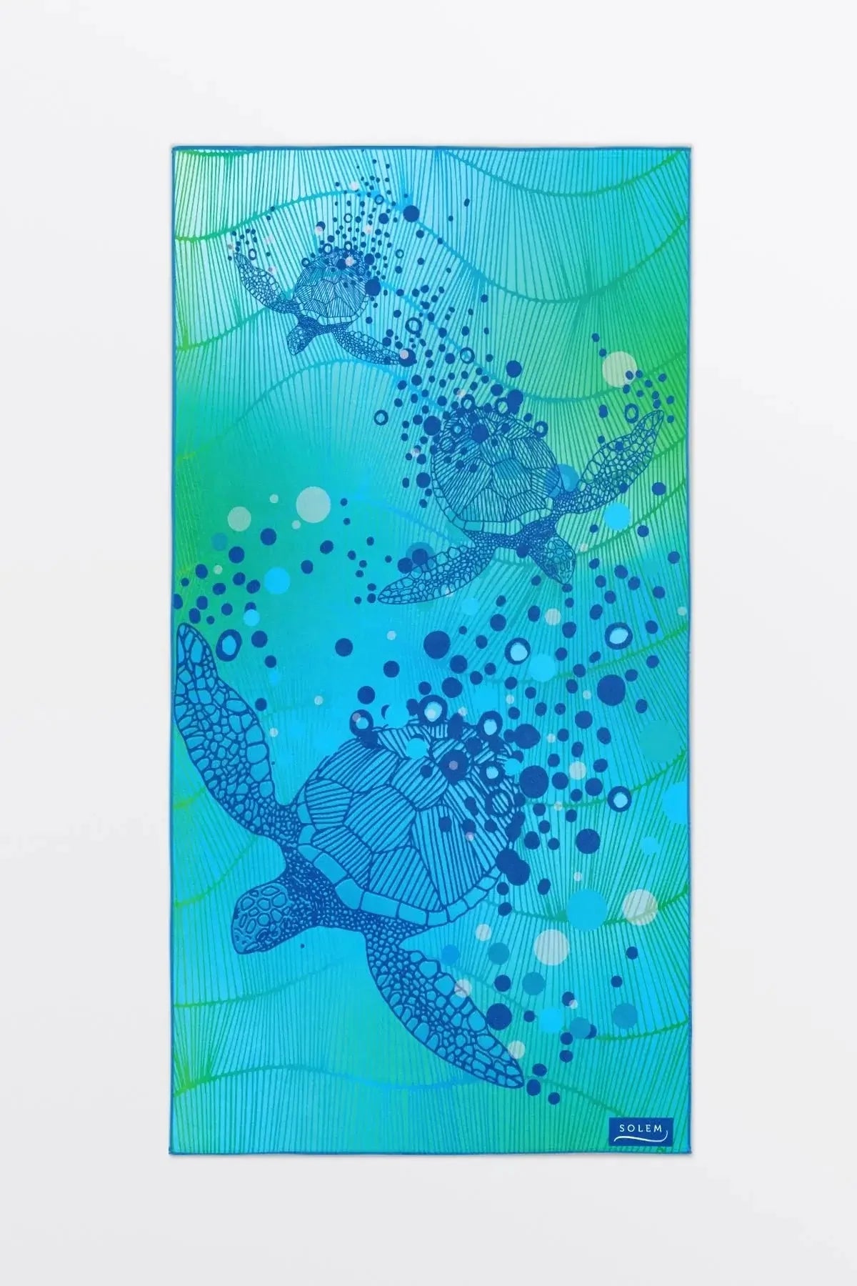 Serviette de plage - Les tortues de mer - Grandeur XL