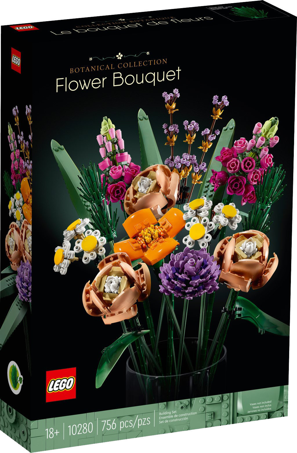 Lego - Bouquet de fleurs - 10280 - Devant de la boîte