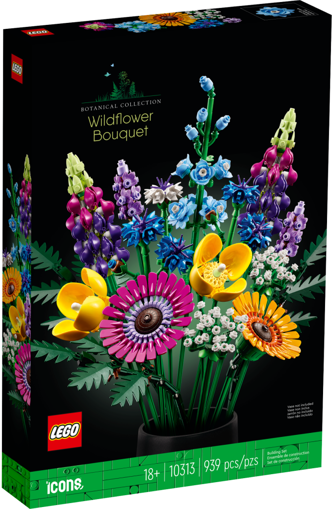 Lego - Bouquet de fleurs sauvages - 10313 - Devant de la boîte