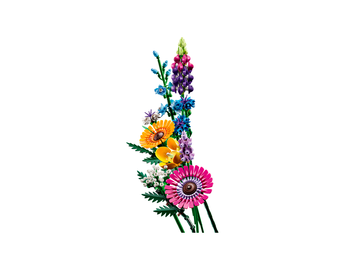 Lego - Bouquet de fleurs sauvages - 10313 - Fleurs de côté
