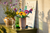 Lego - Bouquet de fleurs sauvages - 10313 - Bouquet dans un vase au soleil