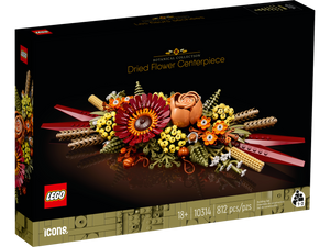 Lego - Centre de table fleurs séchées - 10314 - Devant de la boîte