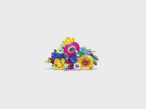 Lego - Bouquet de fleurs sauvages - 10313 - Bouquet en 3D