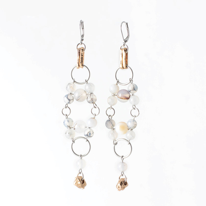 Anne-Marie Chagnon - Boucles d&#39;oreilles Vittoria - Bronze - 288638