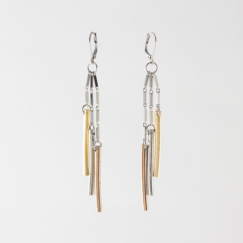 Anne-Marie Chagnon - Boucles d'oreilles Vio-Trio - 383673