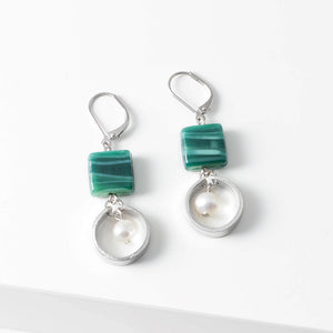 Anne-Marie Chagnon - Boucles d'oreilles Coralie - VertOutremer - 449415