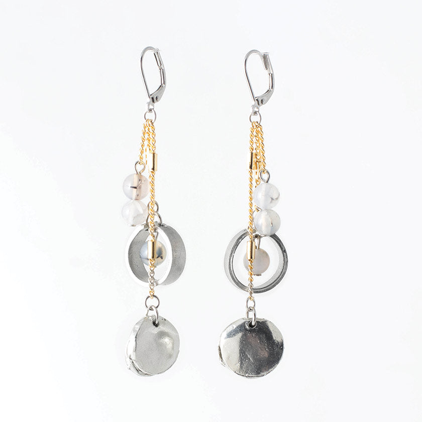 Anne-Marie Chagnon - Boucles d'oreilles Simon - Or & Perle - 458648