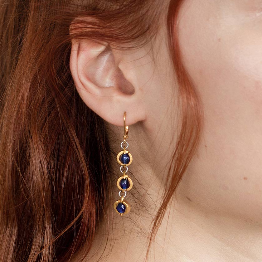 Anne-Marie Chagnon - Boucles d'oreilles Majunga