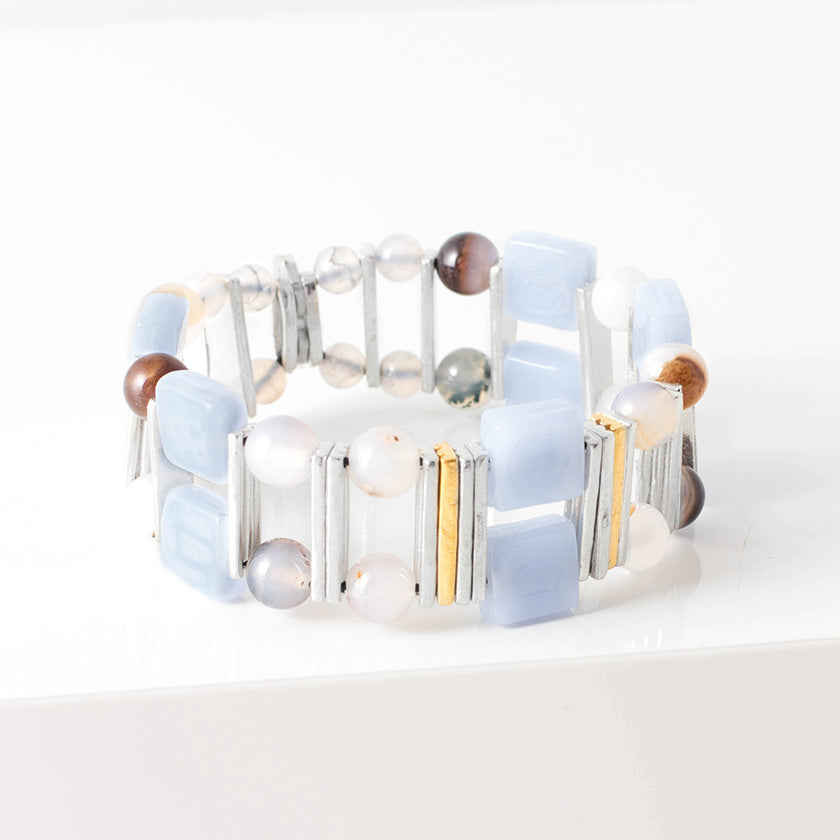 Anne-Marie Chagnon - Bracelet Monica - Ciel - 553368