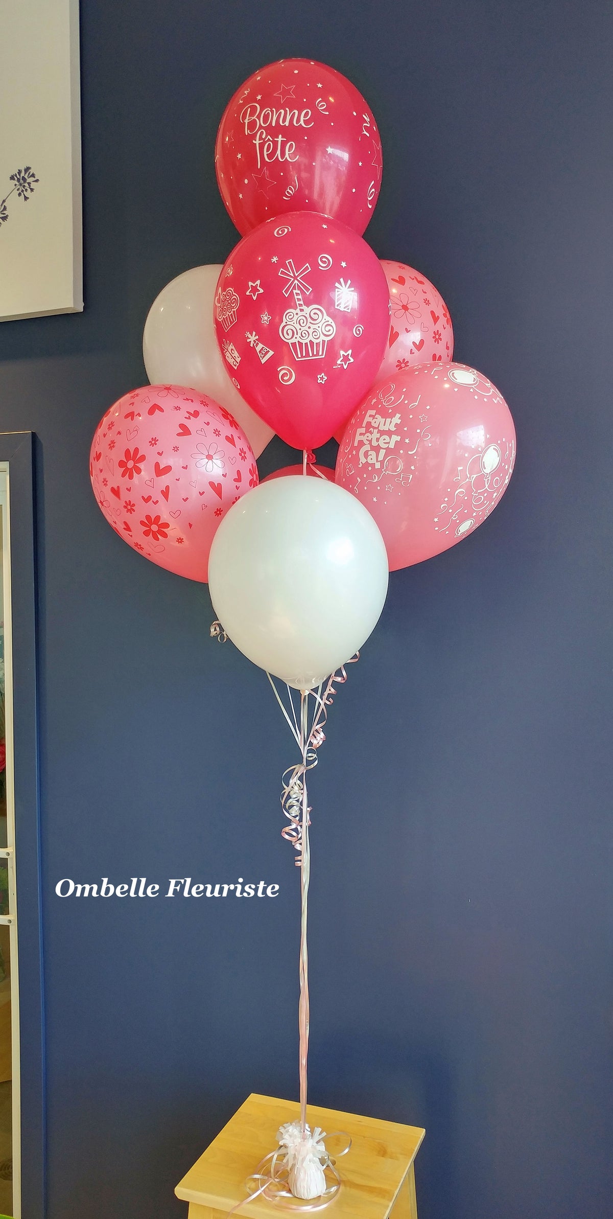 Ombelle Fleuriste - Bouquet de ballons - Rose Ballons! - BAL-1007