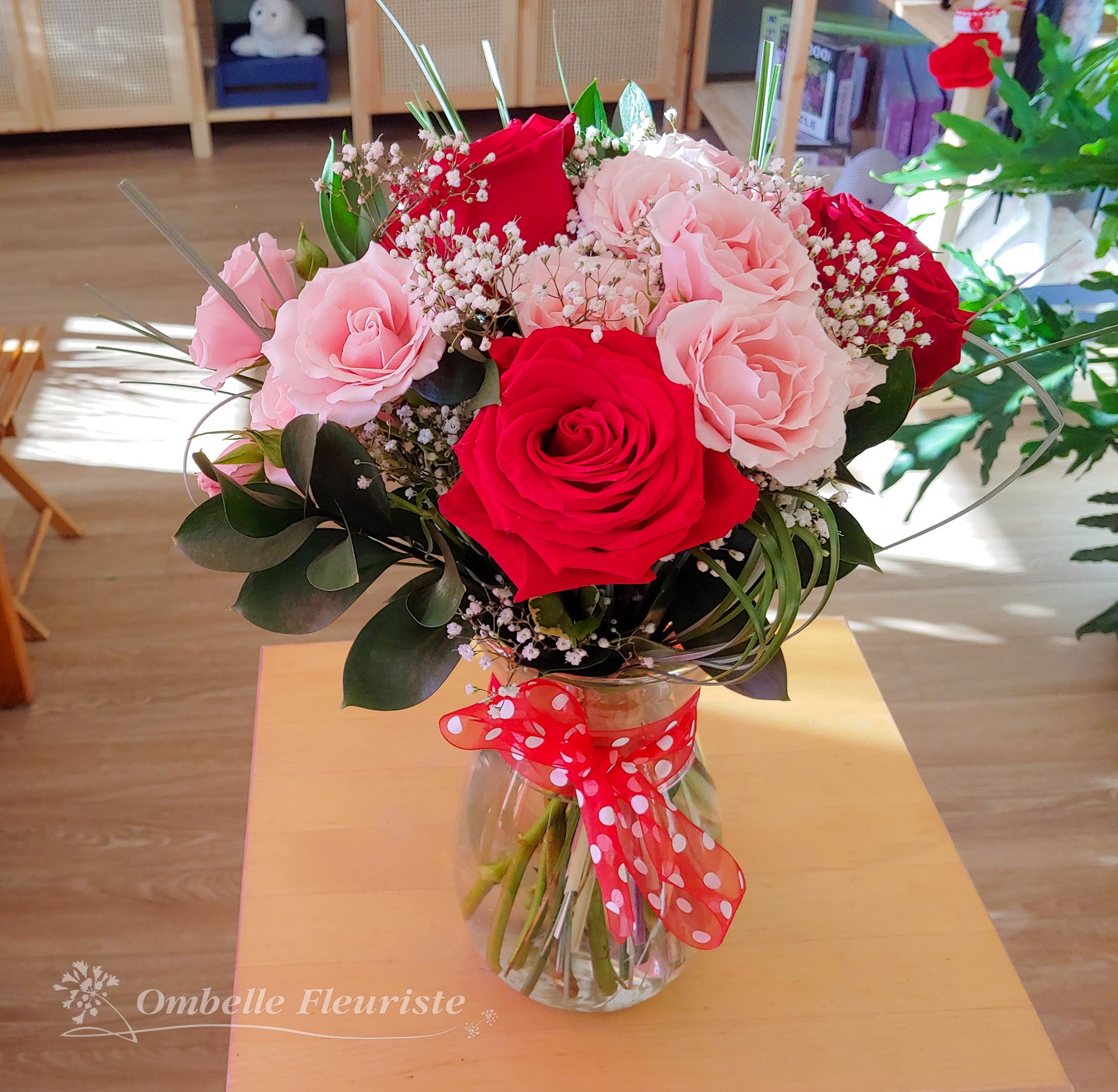 Bouquet de fleurs Rosalie