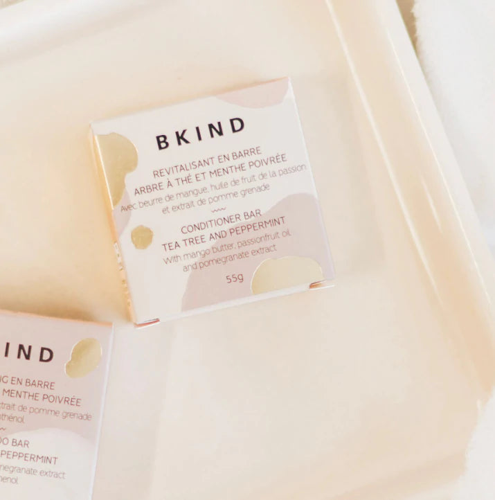 BKIND - Revitalisant en barre - Cheveux colorés ou blancs - 840097001012