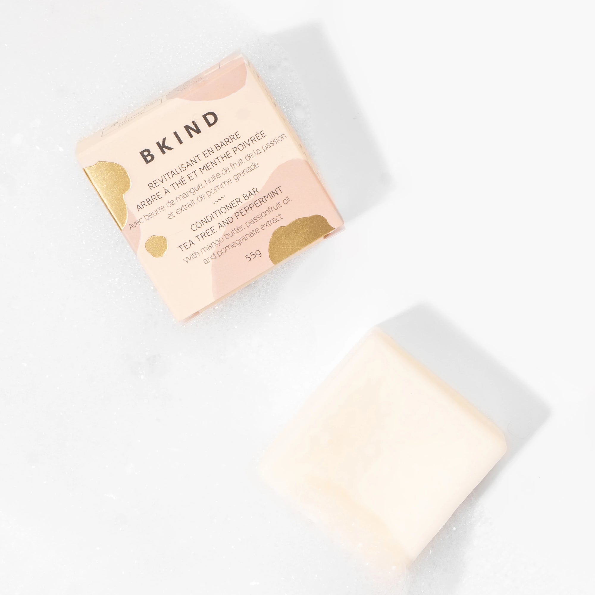 BKIND - Revitalisant en barre - Cheveux colorés ou blancs - 840097001013