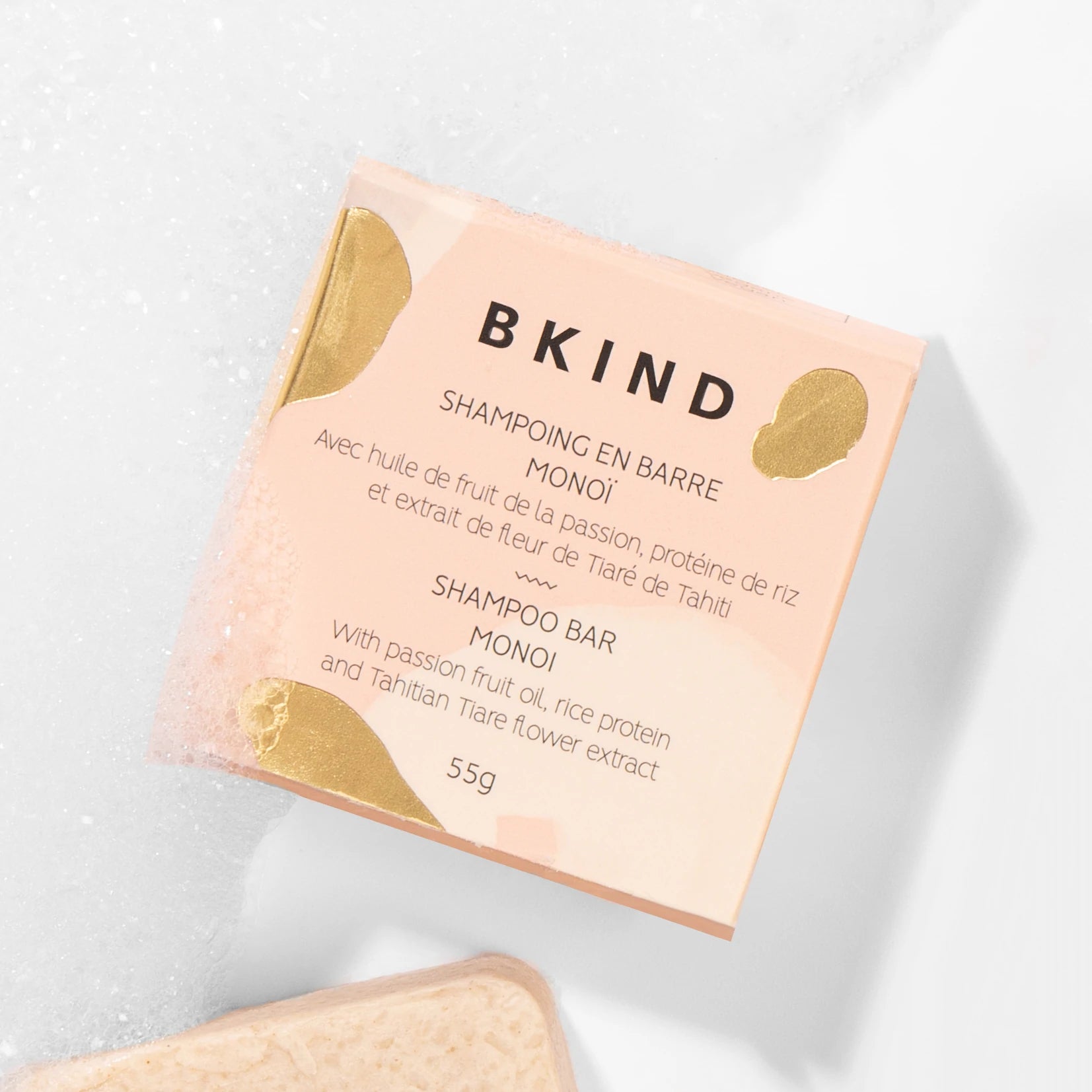 BKIND - Shampoing en barre - Cheveux secs ou fins - 840097000788