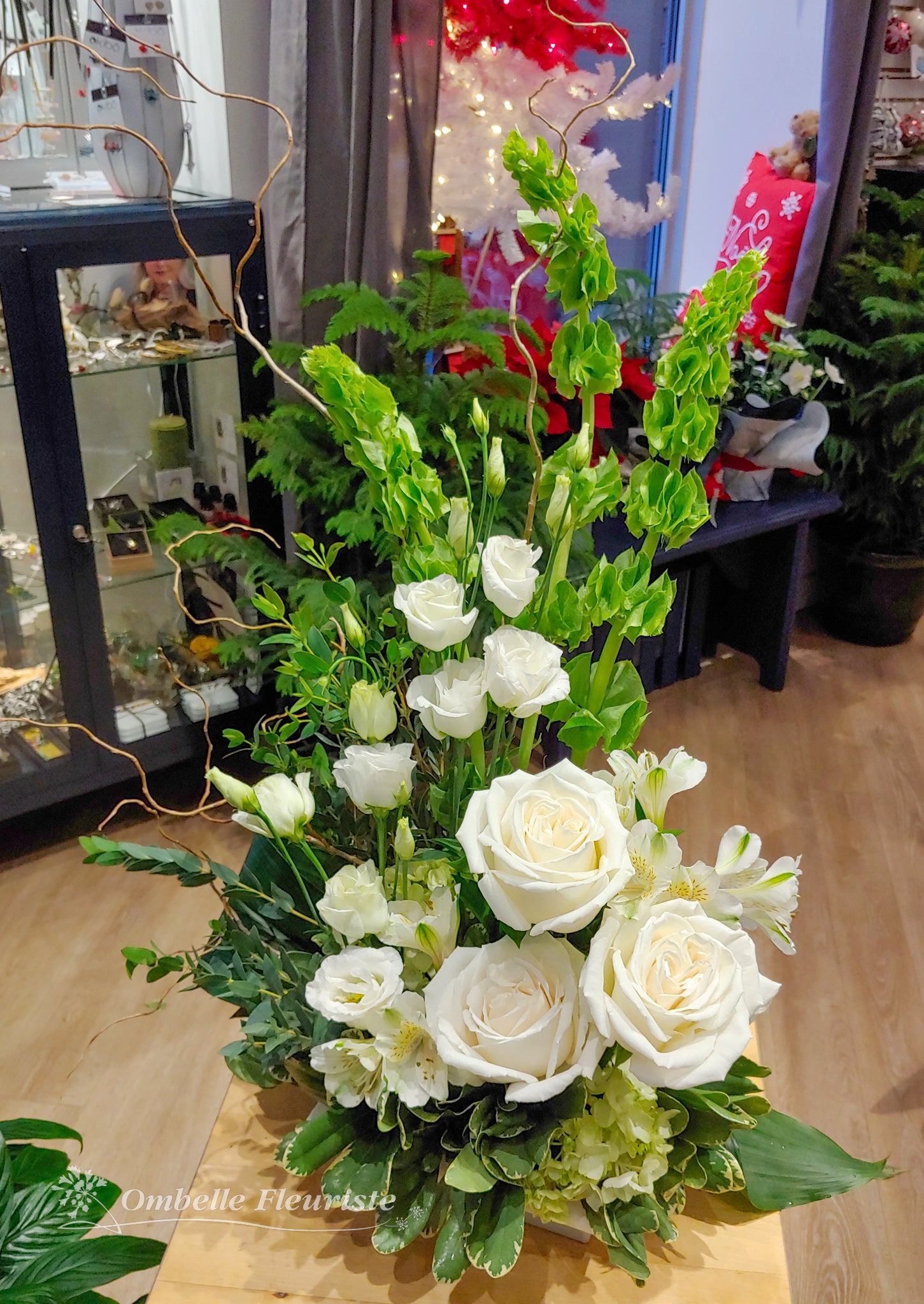 Ombelle Fleuriste - Arrangement floral deuil - Sincérité