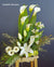 Ombelle Fleuriste - Arrangement Floral Funéraire - Symphonie - FCO-1009