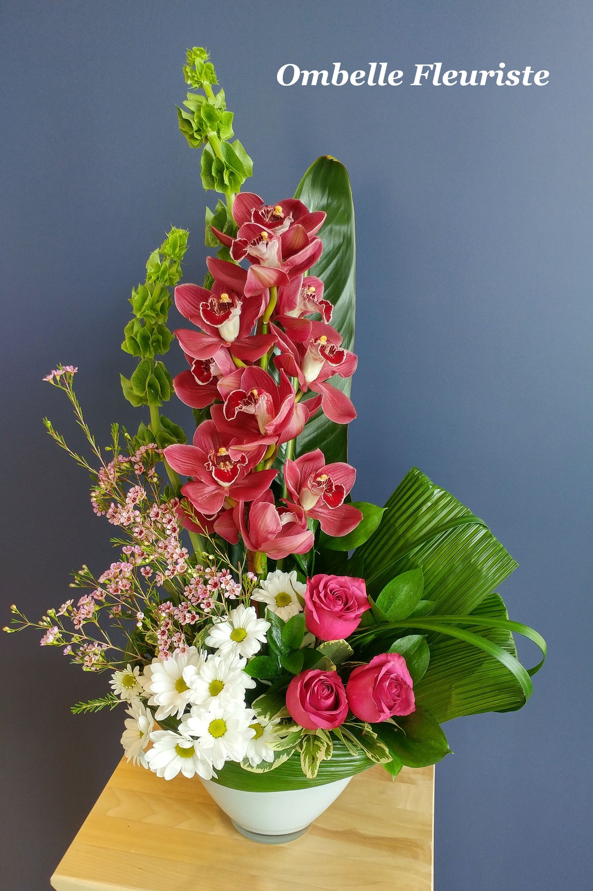 Ombelle Fleuriste - Arrangement floral - Élodie - AF101