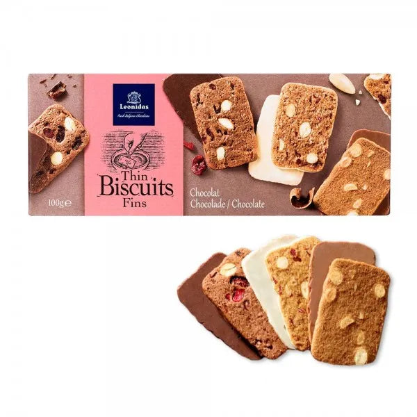 Leonidas Biscuits aux 3 chocolats 100g