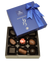 Coffret de chocolat Héritage 9 chocolats Leonidas ouverte